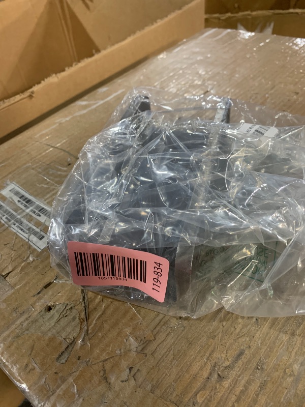 Photo 1 of (bagged) (used/fair) (missing the ring)  Racewill Pintle Hitch Lunette Eye Ring with Adjustable Channel Mount Bracket, 3 inch I.D, Heavy Duty Raw Steel, Rated Towing Weight 12000 lbs