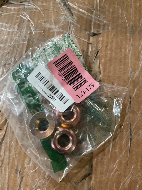 Photo 1 of (3 Pack) Blade Lock Nut Fits for MTD Cub Cadet Mower LT1040 LT1042 LT1046 LTX1040,Spindle Nut Fit for Mower, Replaces 712-0417, 912-0417A
