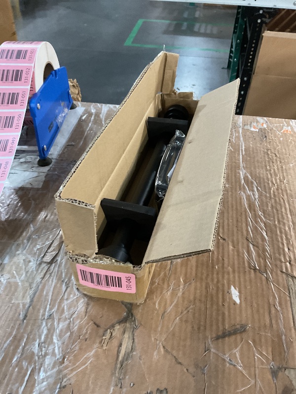 Photo 1 of Short Curtain Rod 12-20 Inch Telescoping Side Curtain Rods, 1Inch Diameter Pole Adjustable Metal Drapery Rod, Matte Black