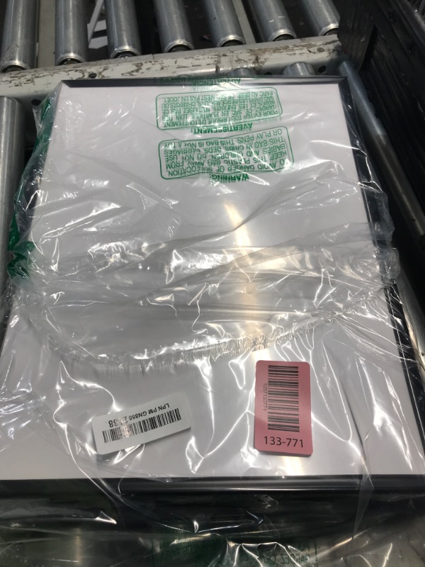 Photo 1 of ***MISSING SOME SIDES***
upsimples 12x16 Picture Frame Black 3 Pack, Scratch-Proof Poster Frames 12 x 16 for Photo Gallery - Slide-In Strips, Horizontal or Vertical Wall Mounting