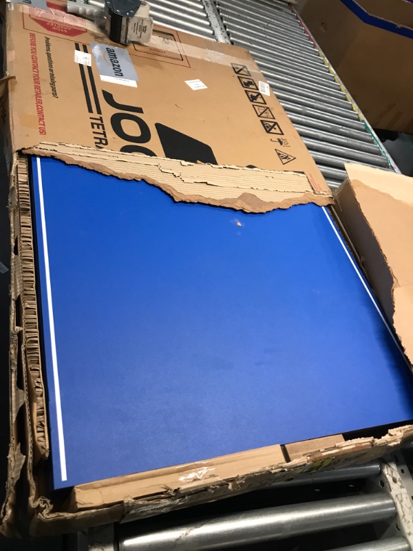 Photo 1 of ***MISSING PARTS***
JOOLA Tetra - 4 Piece Ping Pong Table Top for Pool Table - Includes Ping Pong Net Set - Full Size Table Tennis Conversion Top for Billiard Tables - Easy Assembly & Compact Storage - Incl. Foam Backing