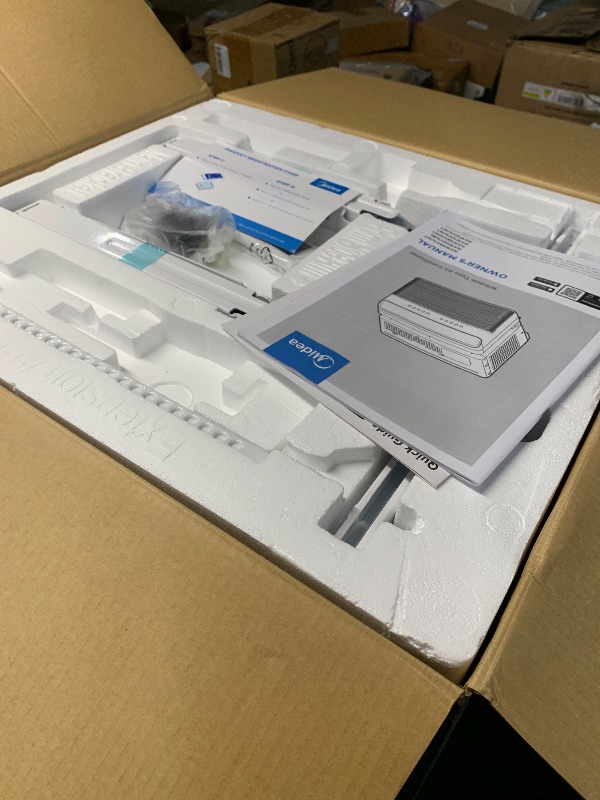 Photo 1 of ***FACTORY SEALED***Midea 12,000 BTU U Shaped Smart Inverter Window Air Conditioner - Cools 550 Sq Ft, Ultra Quiet with Open Window Operation - Alexa/Google Assistant Compatible, 37% Energy Savings, Remote (2026 Edition)