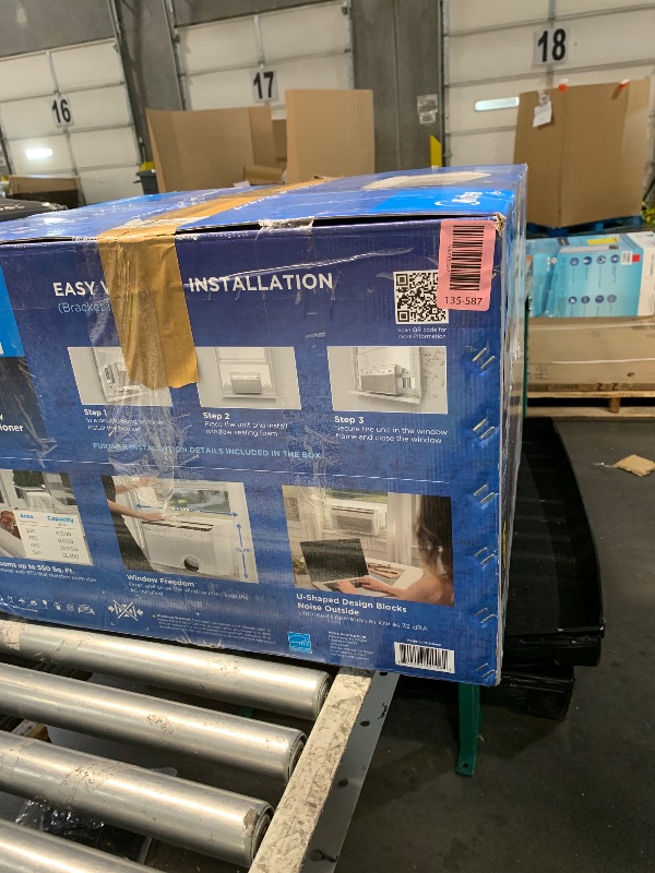 Photo 1 of ***FACTORY SEALED***Midea 12,000 BTU U Shaped Smart Inverter Window Air Conditioner - Cools 550 Sq Ft, Ultra Quiet with Open Window Operation - Alexa/Google Assistant Compatible, 37% Energy Savings, Remote (2026 Edition)