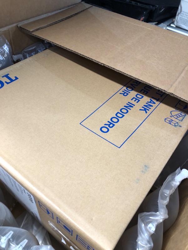 Photo 1 of ***FACTORY SEALED***TOTO Drake Two-Piece Elongated 1.6 GPF TORNADO FLUSH Toilet with CEFIONTECT, Cotton White - CST776CSG#01