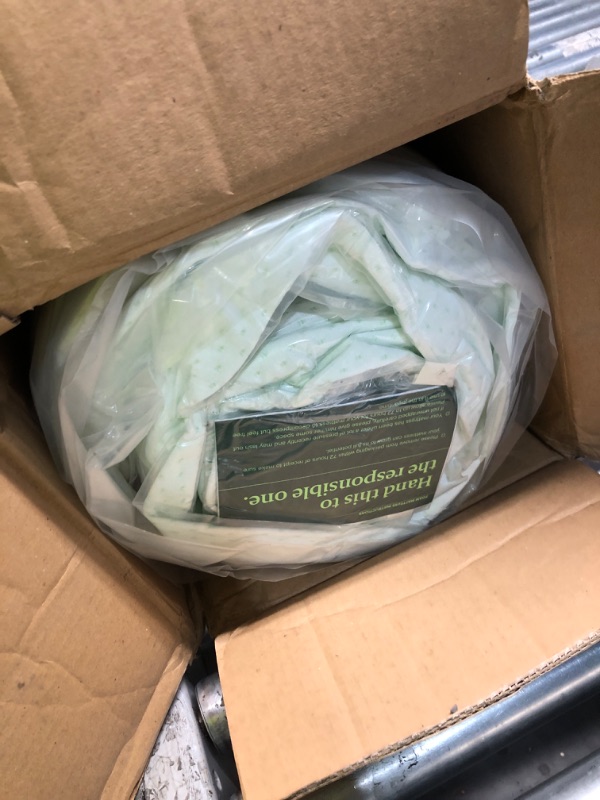 Photo 1 of ***FACTORY SEALED - OPENED FOR INSPECTION*** Zinus Green Tea Memory Foam Mattress 10 Inch, Pressure-Relieving Comfort & Full-Body Support, Naturally Fresh, Medium Firm Feel, CertiPUR-US & Oeko-TEX Certified Safe Materials, Queen