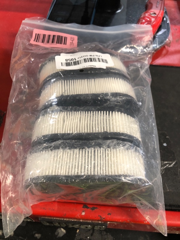 View 2 of (6-pack) 593260 Air Filter 798452 334404for Lawn Mower Air Cleaner Cartridge FilterReplacement for 500EX 550EX 575EX 625EX675EXI 725EXI, Toro Recycler Series Engine