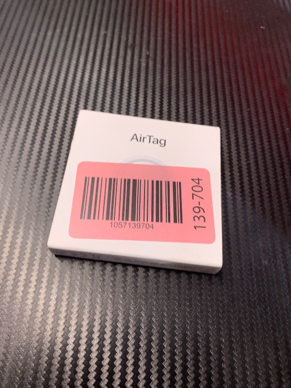 Photo 1 of ***FACTORY SEALED ***
Apple AirTag (2nd Generation): Tracker for Keychain, Wallet, and More; Locator with Sound; Simple One-Tap Setup with iPhone or iPad; Key Finder with up to 1.5X Precision Finding Range