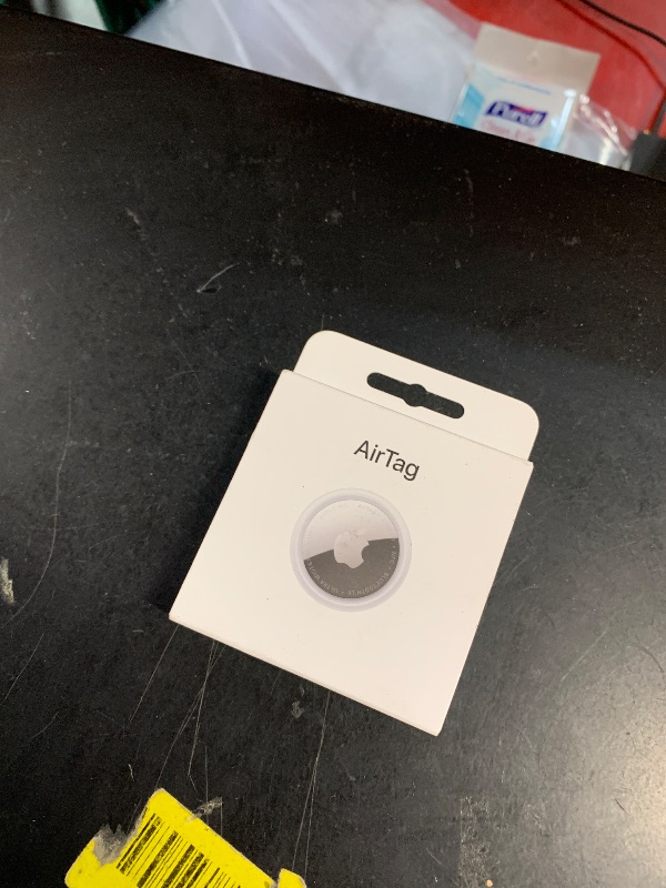 Photo 1 of ***FACTORY SEALED ***
Apple AirTag (2nd Generation): Tracker for Keychain, Wallet, and More; Locator with Sound; Simple One-Tap Setup with iPhone or iPad; Key Finder with up to 1.5X Precision Finding Range