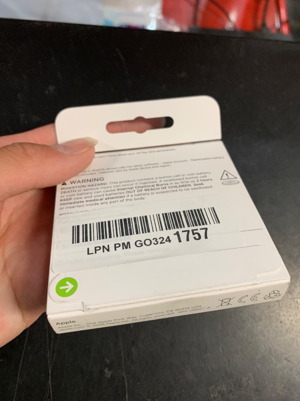 Photo 1 of ***FACTORY SEALED ***
Apple AirTag (2nd Generation): Tracker for Keychain, Wallet, and More; Locator with Sound; Simple One-Tap Setup with iPhone or iPad; Key Finder with up to 1.5X Precision Finding Range