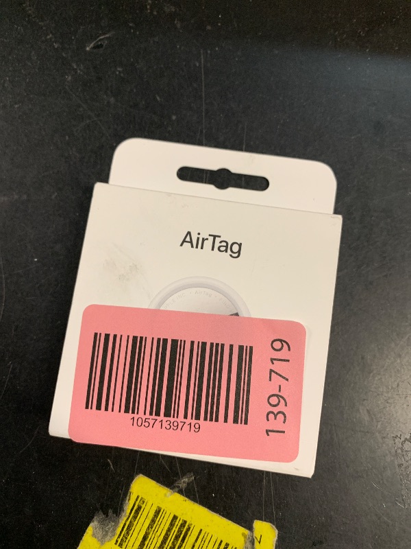 Photo 1 of ***FACTORY SEALED ***
Apple AirTag (2nd Generation): Tracker for Keychain, Wallet, and More; Locator with Sound; Simple One-Tap Setup with iPhone or iPad; Key Finder with up to 1.5X Precision Finding Range