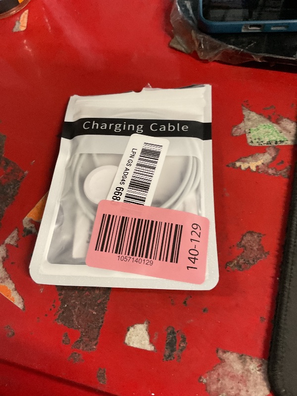 Photo 1 of ???? ???????? Magnetic Charging Cable for Apple Watch Charger,[USB C Port] Wireless Charging Cable Compatible with iWatch Series Ultra/10/9/8/7/6/SE/SE2/5/4/3/2[3.3FT/1M]-White