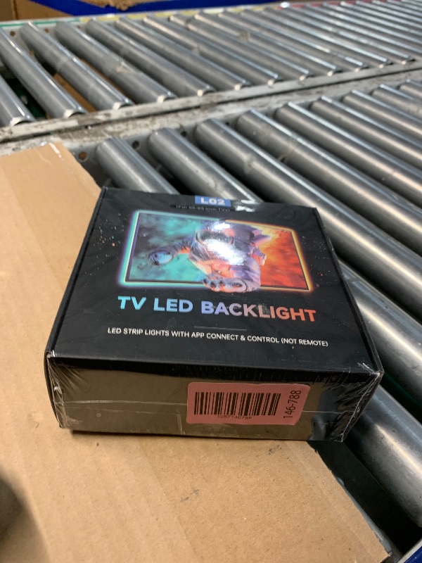 Photo 1 of ***FACTORY SEALED - ***QTU TV LED Backlight with Sensor, LED Sync Lights for TV 55-65 Inch, Smart Camera Sync to Screen, Ambient RGB Strip Lights for Gaming & Home Theater, App Control (14.7ft)