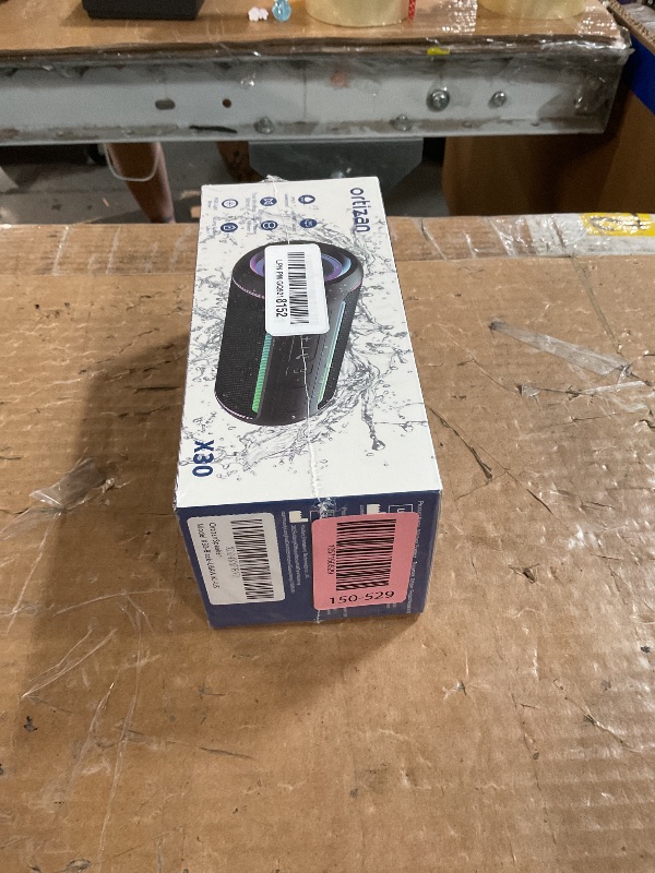 Photo 1 of ***FACTORY SEALED ***

Ortizan X30 Portable Bluetooth Speaker (3rd Gen) – 40W Loud Bass for Pool Parties & Outdoor Adventures, IPX7 Waterproof, 30-Hour Battery, Beat-Synced LED Lights, Wireless Stereo Pairing, Black
