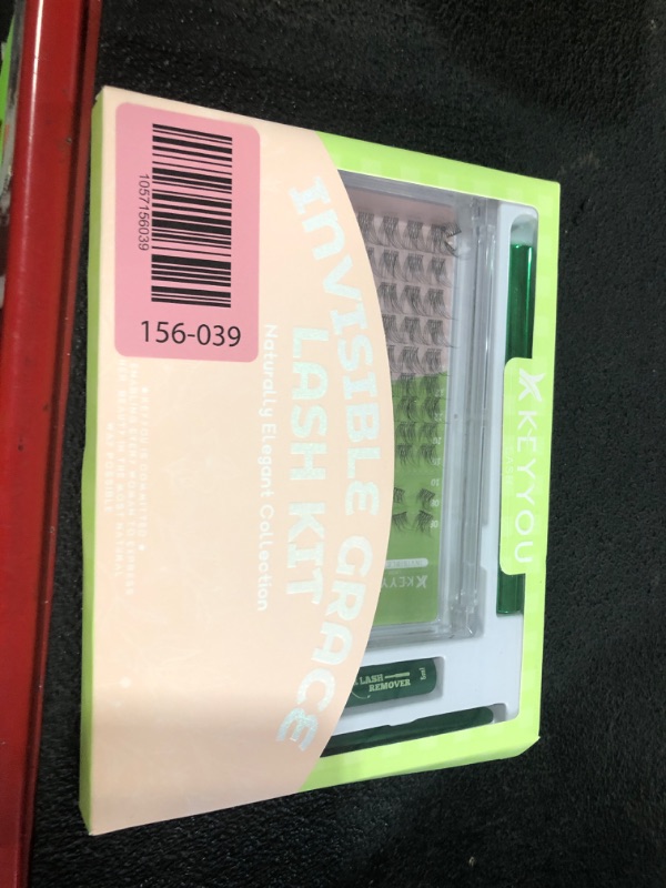 Photo 1 of ***Missing Parts***
KEYYOU Venus Lash Clusters Kit Fairy Lash Extension Kit C Curl 120Pcs Eyelash Extension Wispy Natural Invisible Band with Waterproof DIY at Home(Venus-C-8-16MIX)