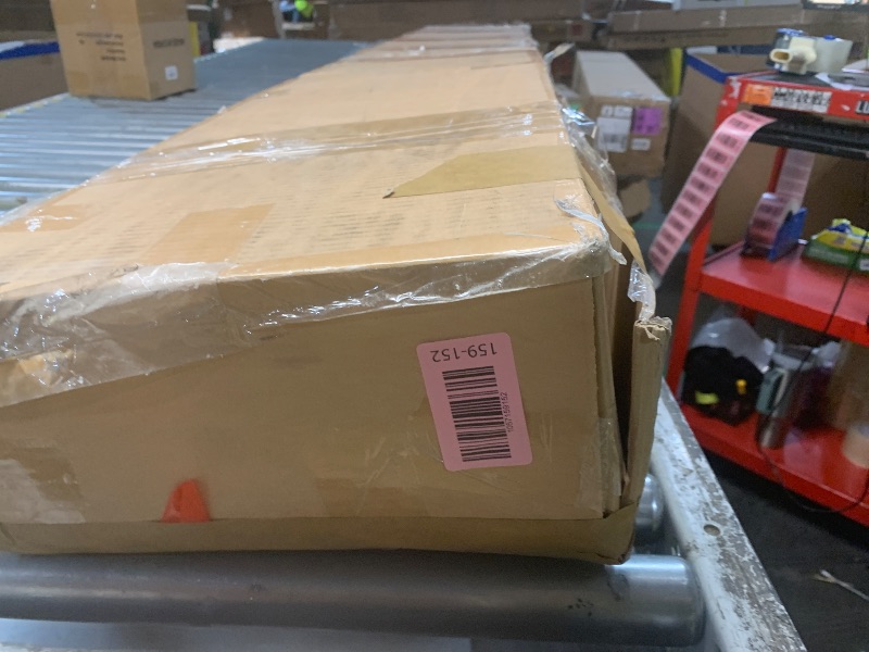 Photo 1 of ** Only box # 2 is included missing box # 1 ** Bellemave Full XL Over Queen Bunk Bed for Kids/Adults,Bunk Beds with Charging Station and Bookcase,Solid Wood Bunk Beds Full XL Over Queen for Girls,Boys,Antique Wood