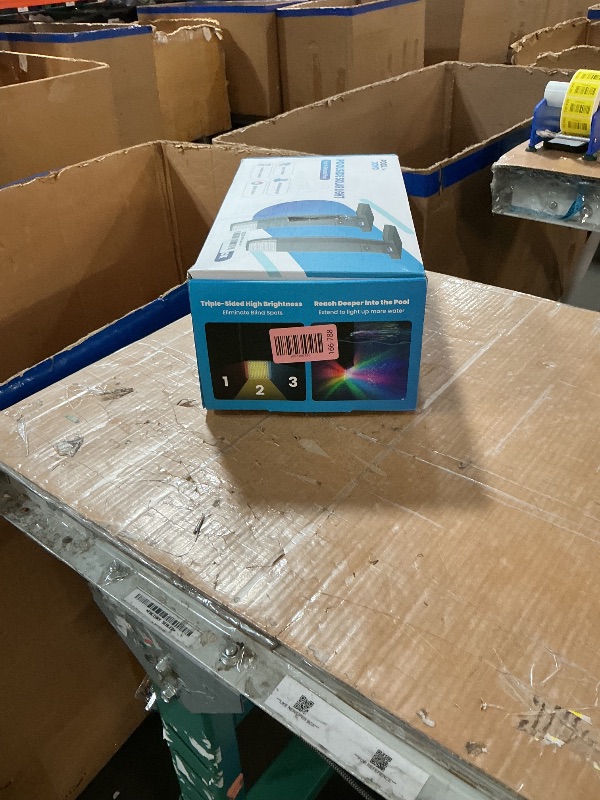Photo 1 of ** heavily used, very dirty **
Solar Pool Lights Only for Inground Pools with Remote, 56 LEDs Brighter 3-Sided 180° Underwater Glow, 10 Colors 4 Modes, 3 Brightness Levels, IP68 Waterproof?2 Pack?
