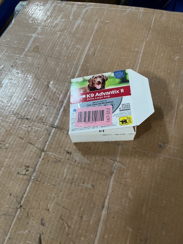 Photo 1 of * might be missing some packs**
 K9 Advantix II XL Dog Vet-Recommended Flea, Tick & Mosquito Treatment & Prevention | Dogs Over 55 lbs. | 4-Mo Supply