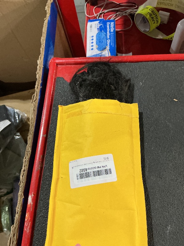 Photo 1 of #1B Natural Black Clip in Human Hair Extensions 26 Inch Color #1B Long Wave Clip in Seamless Extensions Human Hair Skin Weft Seamless Invisible Unprocessed Brazilian Virgin Remy Hair 120g