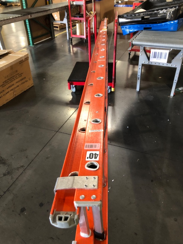 Photo 1 of ***TRUCK OR TRAILER** STOCK PHOTO REFRENCE ONLY***
LITE 28-foot Fiberglass Extension Ladder, 300-Pound Load Capacity, Type IA, LP-3021-28