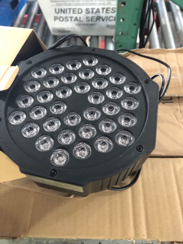 Photo 1 of ***MISSING 5***
U`King Stage Lights 10 Packs 36LED RGB LED Par Lights, 7 Channel DJ Party Lights with Remote Control & DMX Controller Sound Activated Uplights for Events Birthday Bar Dance Decoration