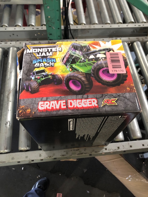 Photo 1 of ***Parts Only*** Monster Jam, Official Smash & Bash Grave Digger Remote Control Indoor & Outdoor Vehicle, 1:15 Scale Repairable Monster Truck, Kids Toys for Boy and Girls Ages 4 and up