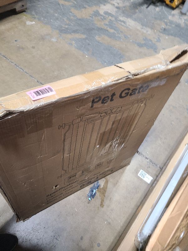 Photo 1 of 57" Extra Tall Cat Gate for Doorway,52.8"-57.4" Width, Extra Tall Baby Gate Tall Dog Gate Wide Baby Gate Safety,Narrow Auto-Close for Indoor Stairs, Doorways, and Kitchen