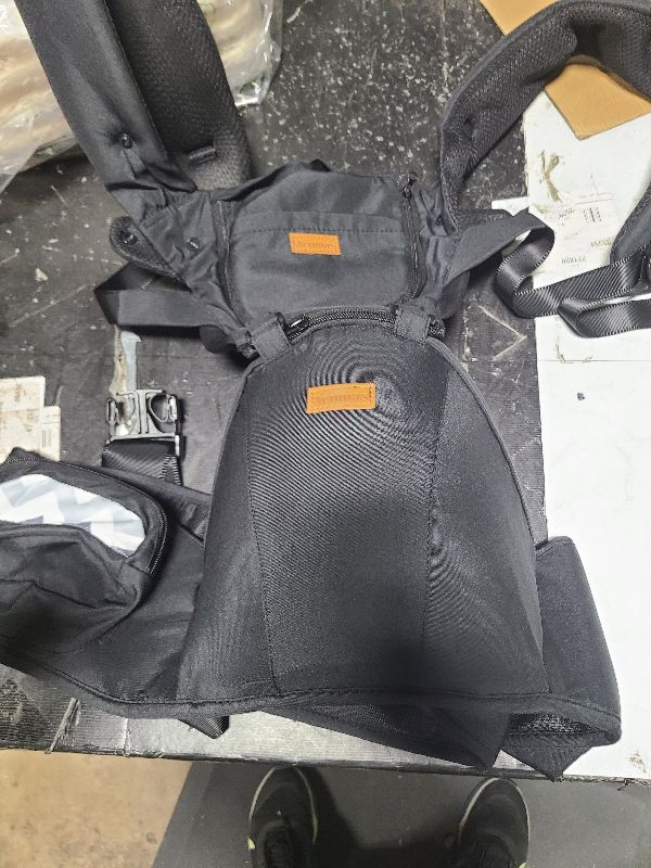 Photo 1 of 6-in-1 Baby Carrier with Hip Seat for Breastfeeding, All Seasons, All Position Adjustable Baby Chest Carrier with Lumbar Support, Adapt to Newborn, Infant & Toddler (Cool Black)
50+ bought in past month