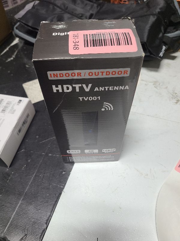 Photo 1 of 2025 TV Antenna Indoor,1000+ Miles Long Range Antenna for Smart TV with 360° Signal Strongest Booster, HD Digital Antenna for All TVs Supports Local Channels 1080P 4K.