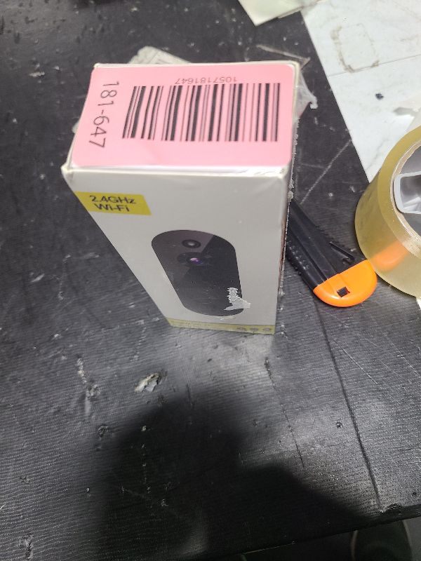 Photo 1 of 1080P Video Doorbell Camera Wireless, Cloud Storage, Live View, 2-Way Talk, Night Vision, 2.4Ghz WiFi Only, Indoor Surveillance, Real-Time Alert (Linen)