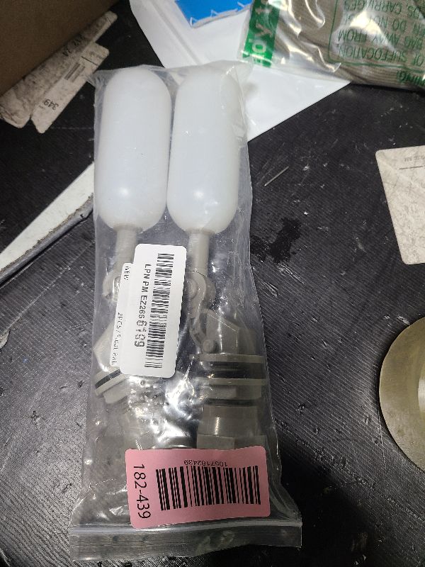 Photo 1 of 1/2 Inch NPT Mini Float Ball Valve Kit Automatic Fill Feed Humidifier Tank Pond Shut off Water Float Ball Valve, 2 Pack
