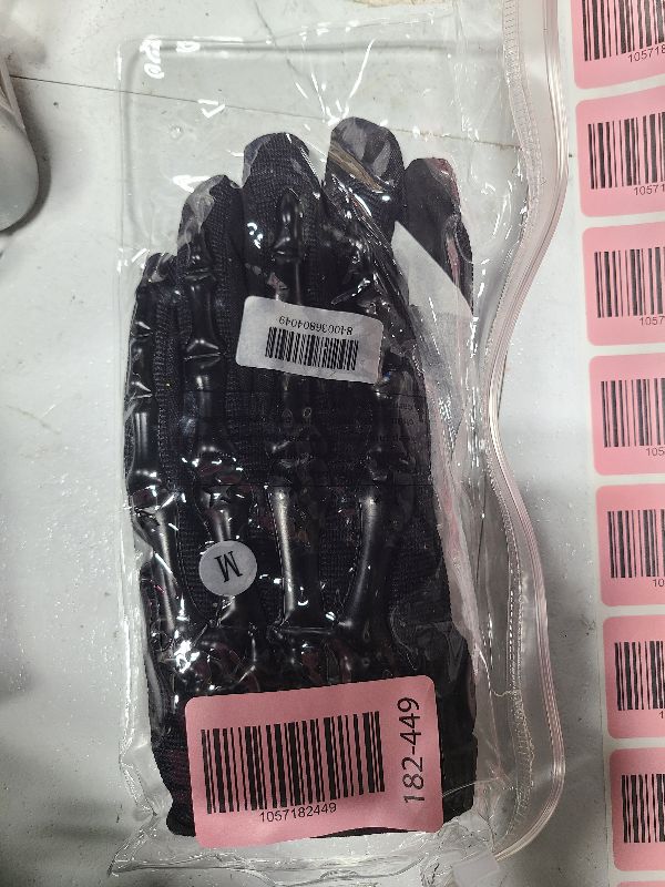 Photo 1 of 1Storm Adult Motocross Gloves Motorcycle BMX MX ATV Dirt Bike Bicycle Skeleton Cycling Gloves Black