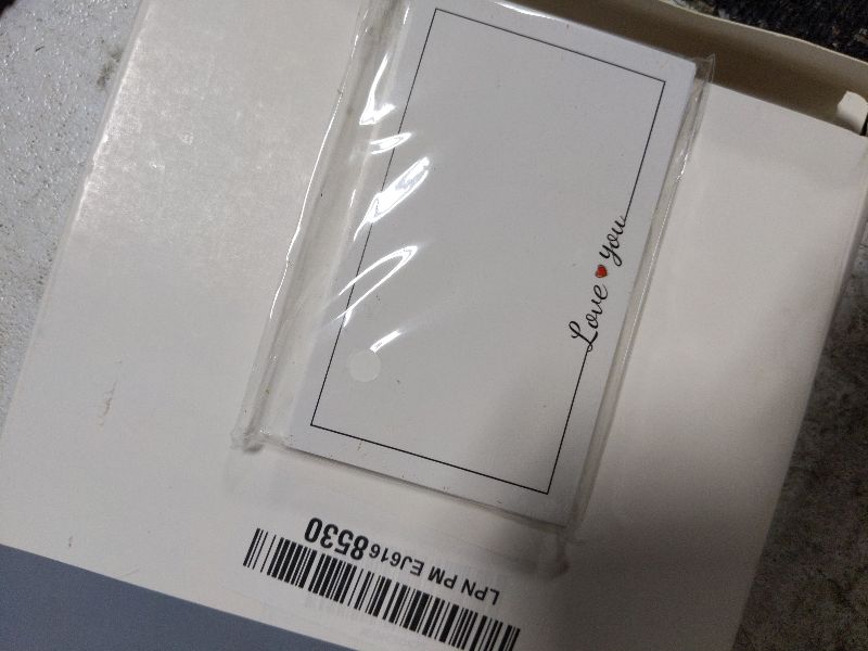 Photo 1 of 30 pcs Mini Envelopes with Cards Little Kraft Paper Envelopes with Heart Shaped Clasp Small Envelope with Love You Card Cards with Envelopes for Business Card Gift Cards Weddings Favors(4.1x2.8inch)