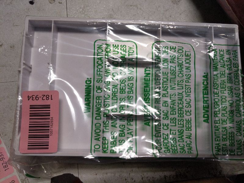 Photo 1 of 2/3 Tier Smart Collapsible Drawer Organizer,Multi Level Stacking Folding Junk Organizer, Foldable Expandable Pop up Tray, Expanding Multilevel Triple Desk Space Organizer (1 Row 3 Tier - White)