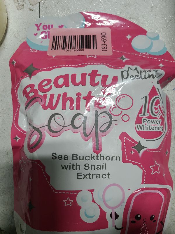 Photo 1 of 5 Bars You Glow Babe Soap, You Glow Babe Rejuvenating Set, Sea Buckthorn with Snail Extract, Moisturizing Skin, Leaves Skin Moisturised and Supple(70G x 5)