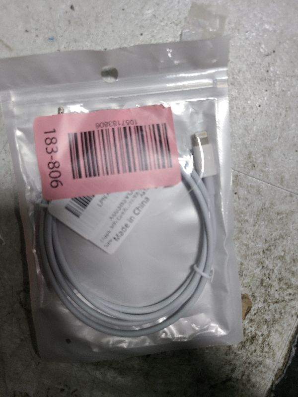 Photo 1 of (Apple MFi Certified) iPhone AUX Cord,Lightning to 1/8 Inch Audio Cable,3.3ft, Headphone Jack Adapter Male Aux Stereo Audio Cable Compatible for iPhone 14/13/12/11/XR/X/8/7 (White)