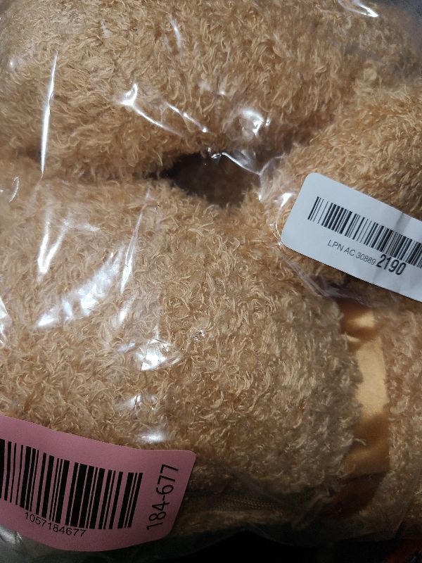 Photo 1 of 2 Pcs Bear Stuffed Animals with Voice Recorder Set, 60 Seconds Voice Sound Recorder Module 16 Inch Soft Plush Bear Cute Stuffed Bear with Zipper Sound Box Recordable Heart for Boys Girls (Light Brown)