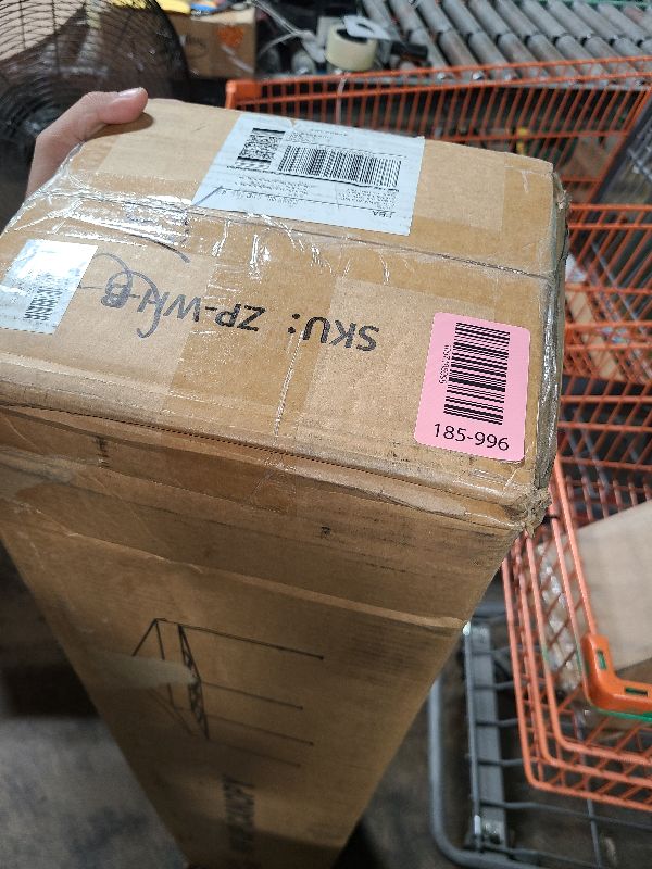 Photo 1 of 10x10 Pop Up Canopy with Sidewalls, Easy Up Canopy Tent, Heavy Duty Tents for Parties, One Person Set Up Event Tent, White