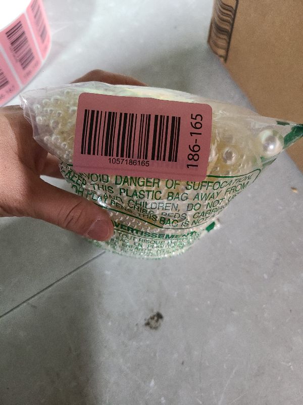 Photo 1 of 2000PCS Pearls for Crafting, Ivory No Hole Beads for Centerpieces Vases, Assorted Sizes Bulk Fake Pearls Beads for Vase Filler, Candles Centerpiece, DIY Crafts, Jewelry Making (4/6/8/10/14/20mm)