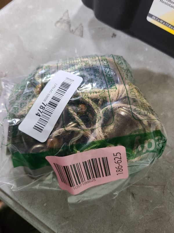 Photo 1 of 2 Pack 15.75 Inches Witch Bells for Door Knob, Brass-Colored Iron Bell Strings with 8 Bells, Witchcraft Supplies Door Bell, Vintage Witch Decor Wind Chimes for Home Protection