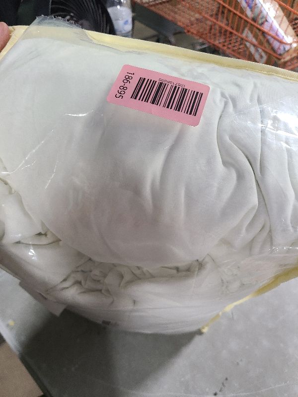 Photo 1 of 10 Panels Ivory Backdrop Curtains for Wedding Party Wrinkle Free Backdrops Curtain Drapes Fabric Decorations Photo Back Drop Cloth for Baby Shower Photography Stage Reception 50ft(W) x 12ft(H)