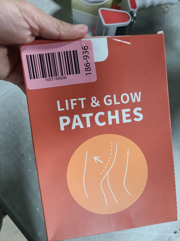 Photo 1 of 24pcs Hey-Nip Thigh Lifting Tape - Invisible Waterproof Body Tape, Transparent Anti-Chafing Lift & Glow Patches for Stomach, Thighs, Arms (4.8 x 7 Inch)