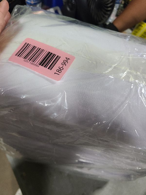 Photo 1 of 10 Pack White Table Cloth Rectangle Table Cloths for 8 Foot Rectangle Tables 60 X 126 Inch Washable Polyester Table Covers, Reusable & Wrinkle Resistant for Weddings, Parties, Events, and Everyday Use