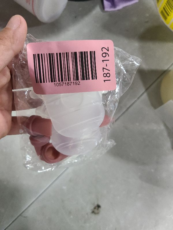 Photo 1 of 12PC M6 Breast Pump Replacement Accessories, Including 8pcs Duckbill Valve and 4pcs Diaphragms for Momcozy Mobile Style | M6, Replace for Momcozy Pump Parts, Not Original Parts, 12PC Red