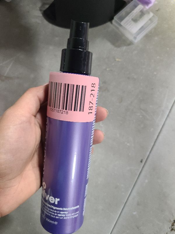 Photo 1 of Matrix So Silver All-In-One Leave-In Toning Spray - Neutralizes Yellow, Brassy Tones, Nourishes Hair and Controls Frizz, For Color-Treated Hair, 6.8 Fl Oz