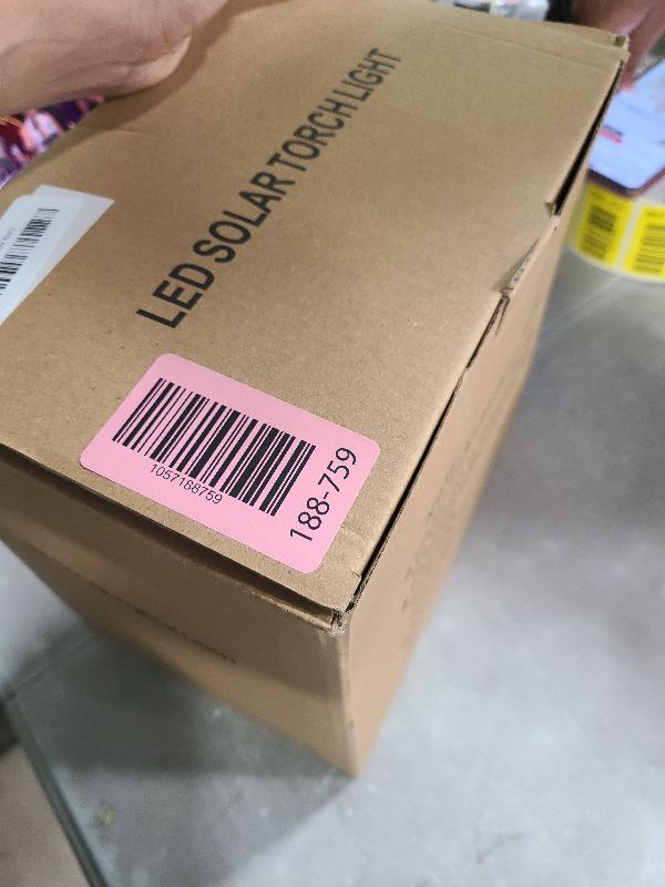 Photo 1 of 10 Pack Solar Lights Outdoor, Mini Solar Torch Lights with Flickering Flame for Halloween Decor, Solar Halloween Lights Waterproof Solar Powered Outdoor Lights for Garden Pathway Patio Yard Porch