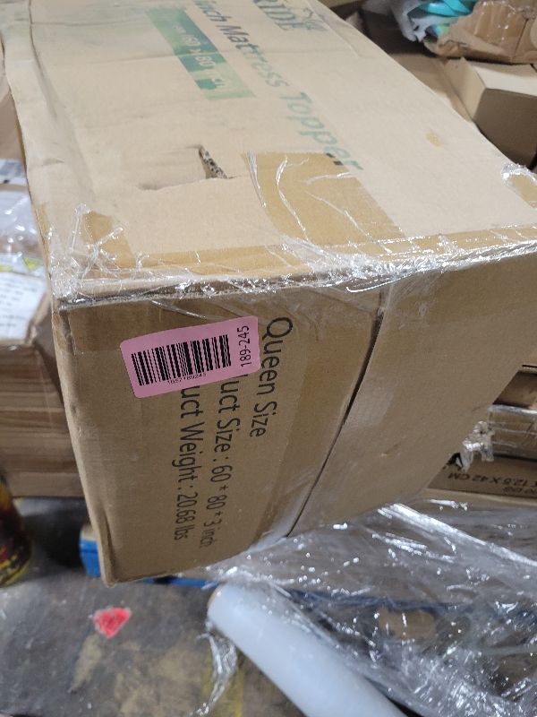 Photo 1 of 3 Inch Queen Memory Foam Mattress Topper, Cooling Gel Bed Topper with Removable Cover, Soft & Pain Relief & Breathable, CertiPUR-US & Oeko-Tex Certified