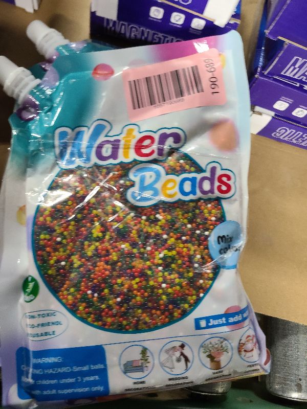 Photo 1 of 220,000 Pieces Wa.te.r Gel Beads,Gel Beads for Vases Filler for Wedding Centerpieces,Flora Arrangement,Christmas Decorations and Home Decor,Soilless Planting,Table Decorations