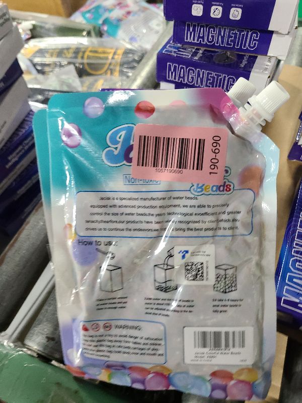 Photo 1 of 220,000 Pieces Wa.te.r Gel Beads,Gel Beads for Vases Filler for Wedding Centerpieces,Flora Arrangement,Christmas Decorations and Home Decor,Soilless Planting,Table Decorations