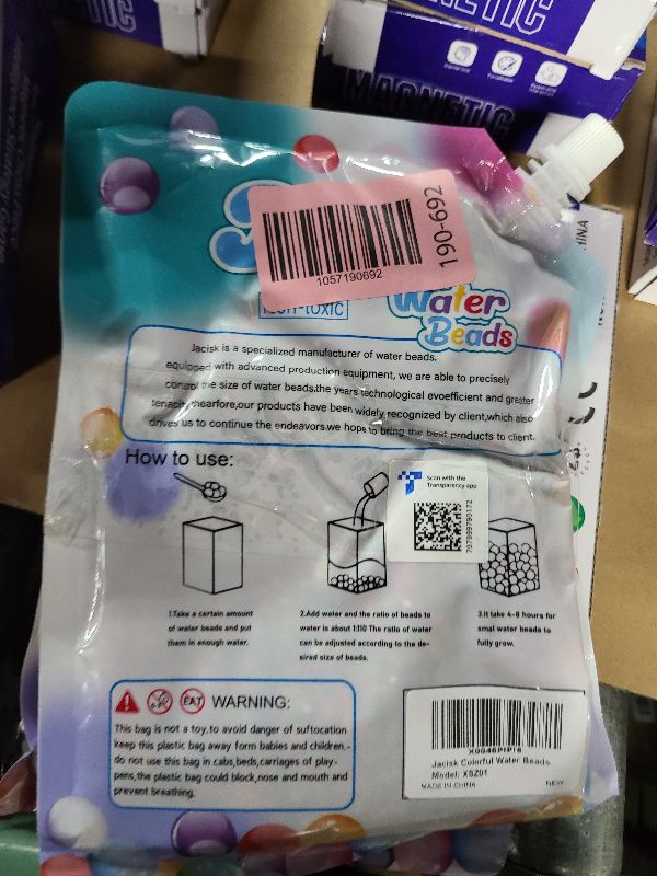 Photo 1 of 220,000 Pieces Wa.te.r Gel Beads,Gel Beads for Vases Filler for Wedding Centerpieces,Flora Arrangement,Christmas Decorations and Home Decor,Soilless Planting,Table Decorations