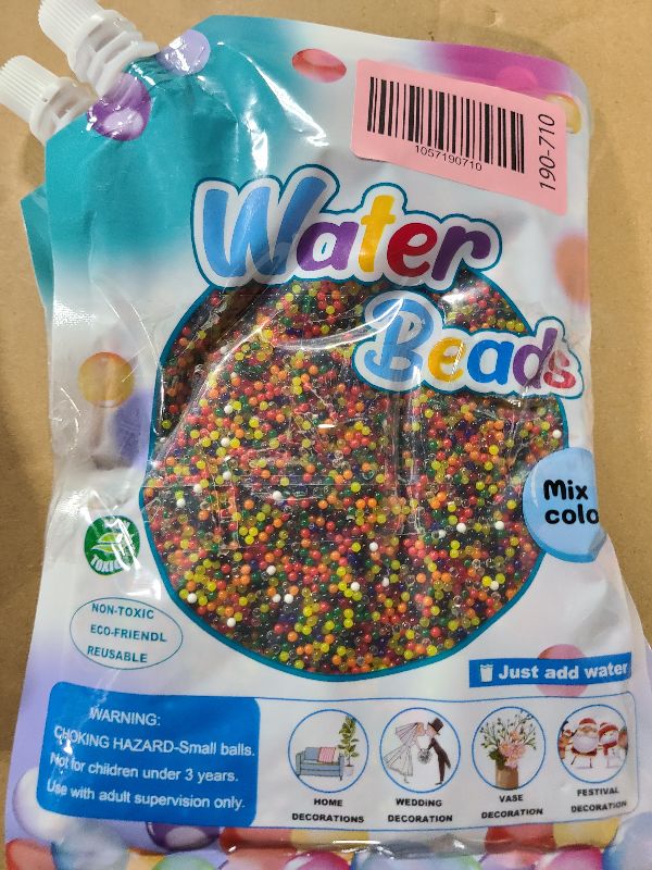 Photo 1 of 220,000 Pieces Wa.te.r Gel Beads,Gel Beads for Vases Filler for Wedding Centerpieces,Flora Arrangement,Christmas Decorations and Home Decor,Soilless Planting,Table Decorations